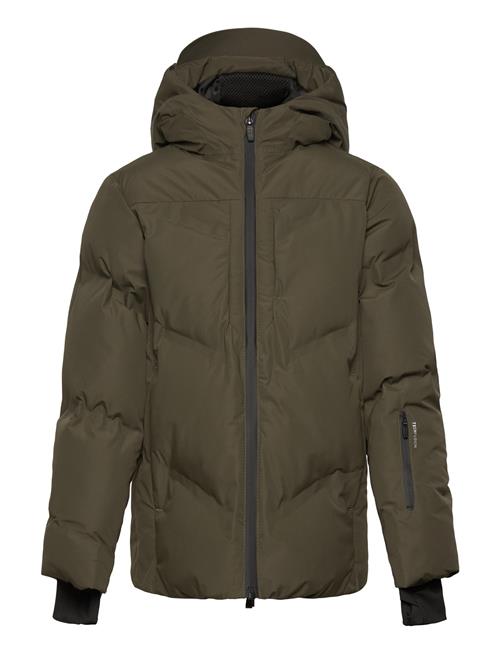 Se Jack & Jones Jcoslay Heat Quilted Puffer Sn Jnr Jack & J S Khaki ved Booztlet