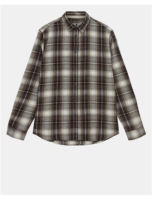 Anerkjendt Akleif Flannel Check Shirt Anerkjendt Brown