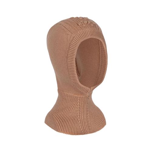 Se Konges Sløjd CABBY Balaclava Maple Sugar | Beige | 12-18 months ved Babyshop