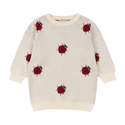 Konges Sløjd Lapis Knit Dress - Ladybug | Lyserød | 3 years