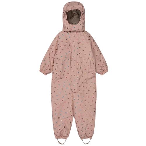 Se Konges Sløjd RAIN SNOWSUIT FAIRY CHERRY | Rød | 3 years ved Babyshop