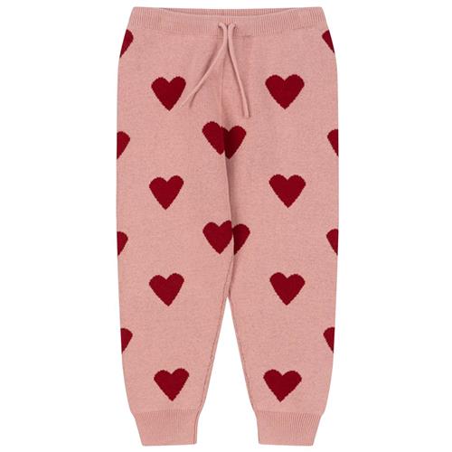 Se Konges Sløjd Lapis Knit Pants - Mellow Rose | Lyserød | 9 months ved Babyshop