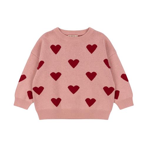 Se Konges Sløjd Lapis Knit Blouse - Mellow Rose | Lyserød | 9 months ved Babyshop