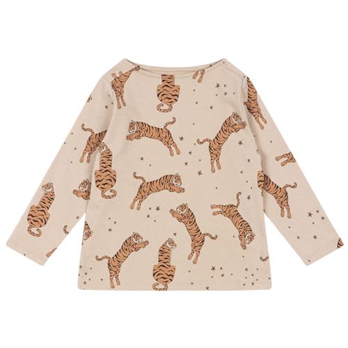 Konges Sløjd Drey Longsleeve Tee Gots Tiger | Beige | 2 years