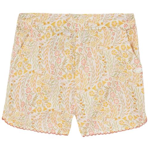 Se Tartine et Chocolat Blomstret Shorts Gul | Gul | 1 months ved Babyshop