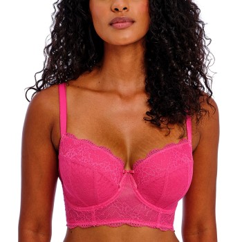 Freya Bh Fancies Underwire Longline Bra Chok Rosa E 80 Dame