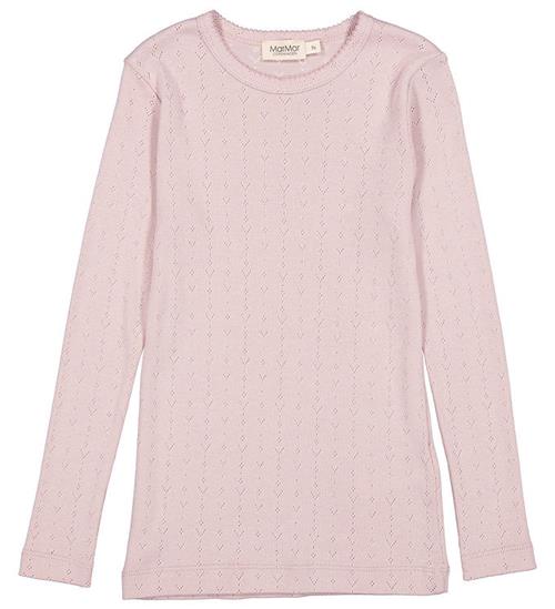 Se MarMar Bluse - Modal - Tamra - Faded Rose m. HulmÃ¸nster ved KidsWorld