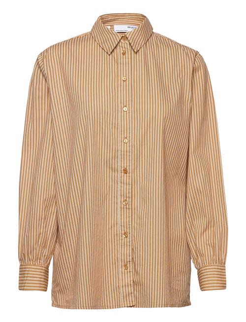 Selected Femme Slfreka Ls Striped Shirt W Selected Femme Patterned