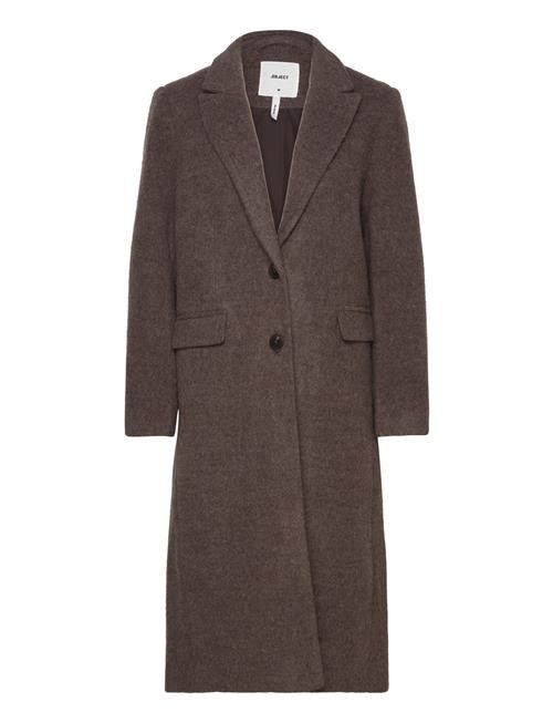 Object Objolga Wool Coat Noos Object Brown