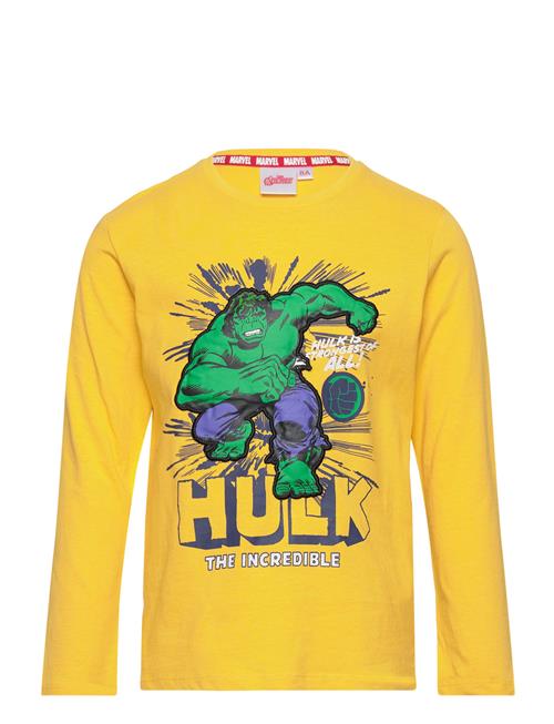 Marvel Long-Sleeved T-Shirt Marvel Yellow