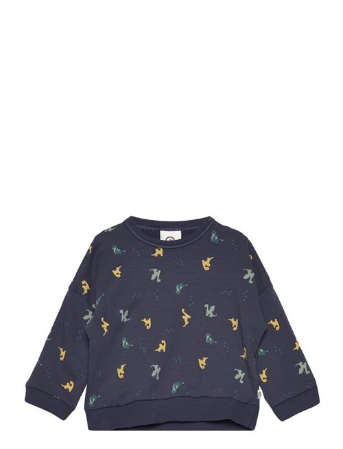 Se Müsli by Green Cotton Dragon Sweatshirt Baby Müsli By Green Cotton Navy ved Booztlet