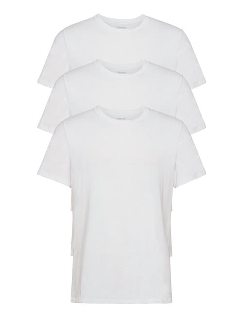 S/S Crew Neck 3Pk Calvin Klein White