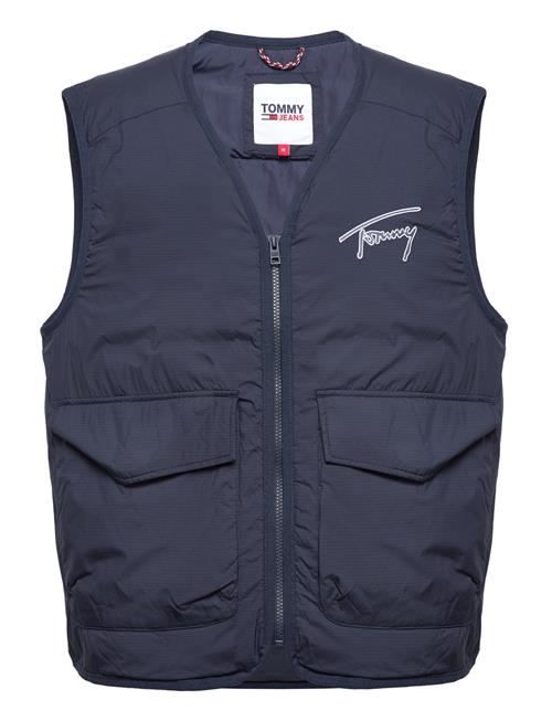 Tommy Jeans Tjm Signature Light Vest Tommy Jeans Navy