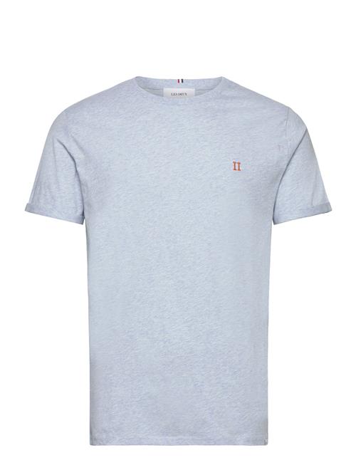 Se Les Deux Nørregaard T-Shirt - Seasonal Les Deux Blue ved Booztlet