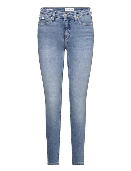 Se Calvin Klein Jeans Mid Rise Skinny Calvin Klein Jeans Blue ved Booztlet