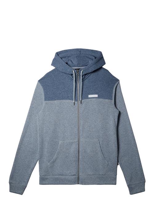 Se Keller Block Zip Quiksilver Blue ved Booztlet