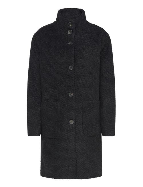 Saint Tropez Ferddysz Coat Outerwear Saint Tropez Black