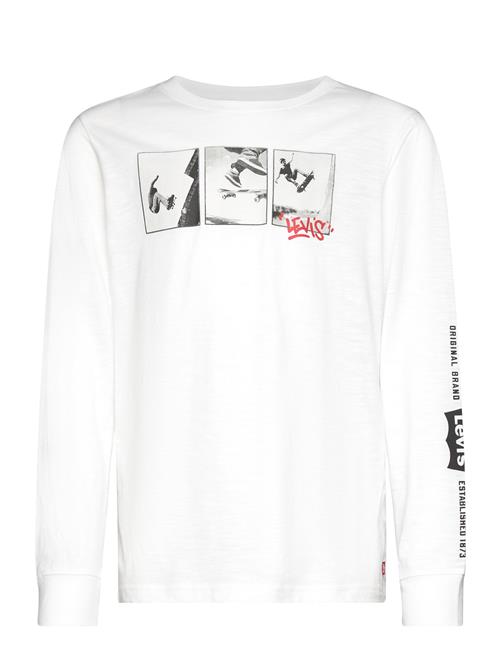 Se Levi's Levi's® Photoreal Long Sleeve Tee Levi's White ved Booztlet