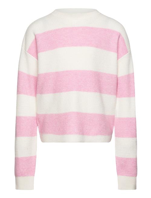 Kids Only Kogfranca Short L/S Stripe Knt Noos Kids Only Pink