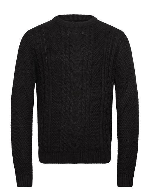 Se Jack & Jones Jjcraig Knit Crew Neck Aw24 Jack & J S Black ved Booztlet