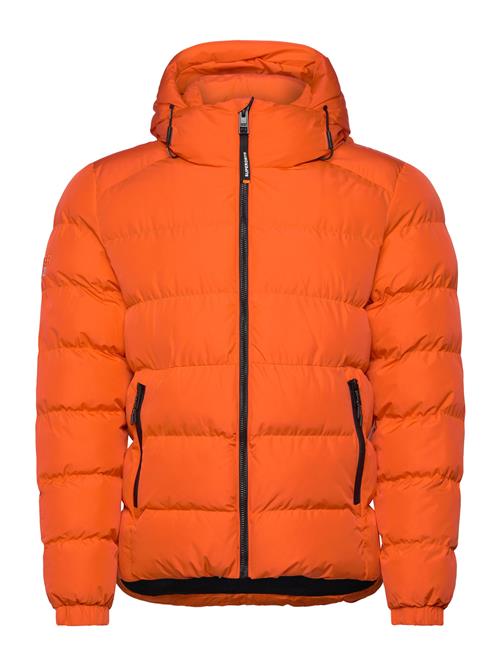 Superdry Hooded Sports Puffer Jacket Superdry Orange