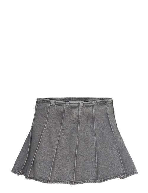 Denim Mini-Skirt Mango Grey