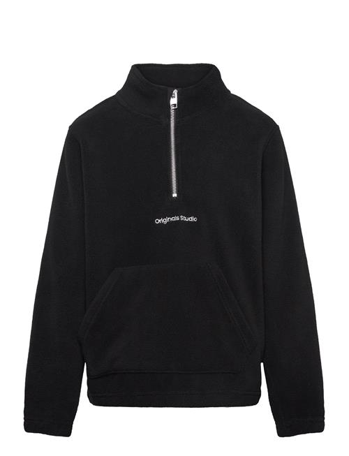 Jack & Jones Jorvesterbro Fleece Quarter Zip No Jnr Jack & J S Black