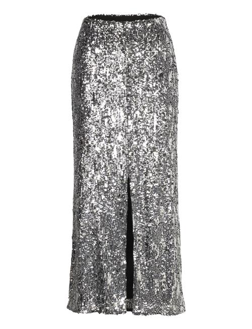 MAUD Sandra Sequin Skirt MAUD Silver