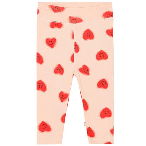 Molo Sting Leggings Red Hearts | Lyserød | 98 cm