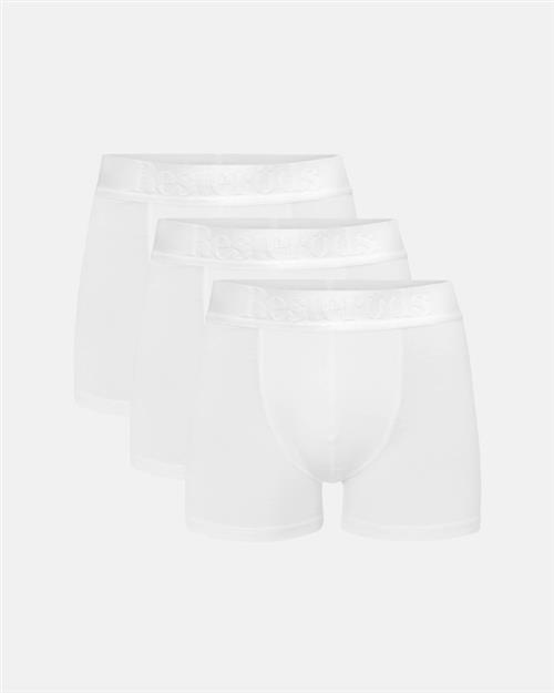 Tights "gunnar" 3-pak | Bambusviskose | Hvid