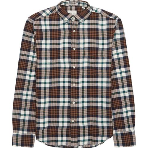 Gant - Regn Flannel Plaid Skjorte