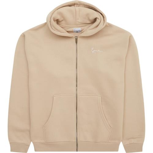 Karl Kani Chest Signature Essential Zip Hoodie Zh011 Taupe