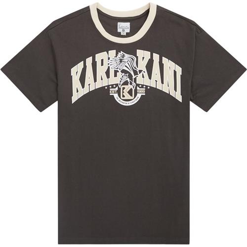 Karl Kani Og Eagle Print Tee 60300 T-shirts Antrasite