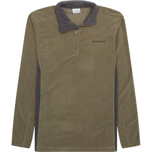 Se Columbia Klamath Range Half-zip Fleece Stone Green ved Quint