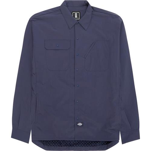 Dickies Pieced Workshirt X Tdc Oversized Fit Skjorter Navy