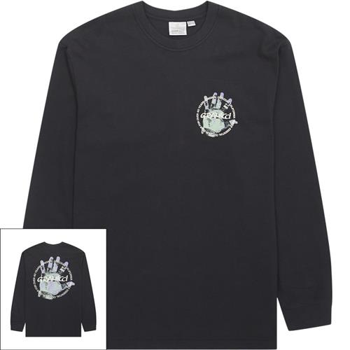 Se Gramicci Climbers Hand L/s Tee Black ved Quint