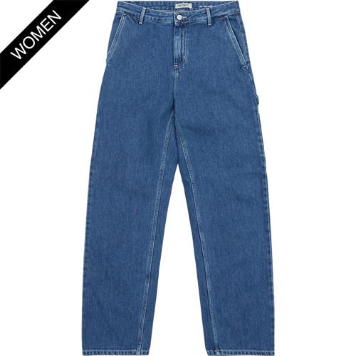 Se Carhartt Women Pierce Pant Straight Blue Stone Washed ved Quint