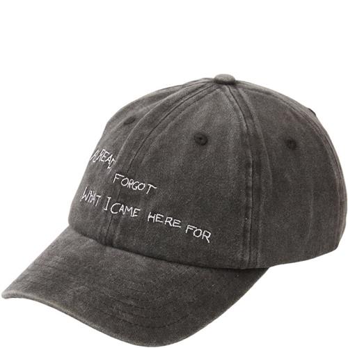 Jungles Jungles Pty Itd Already Forgot 6 Panel Cap Caps Washed Black