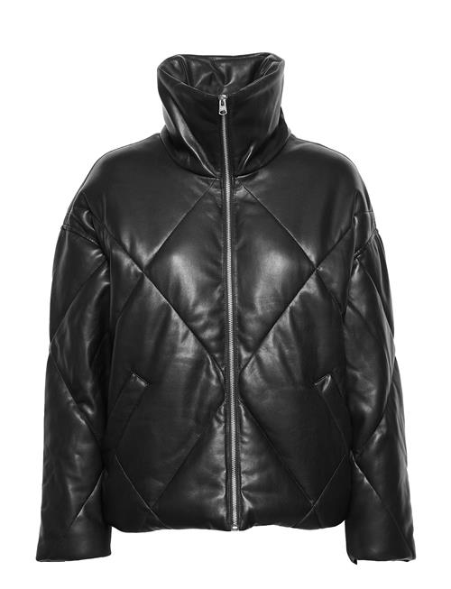 Abercrombie & Fitch Anf Womens Outerwear Abercrombie & Fitch Black