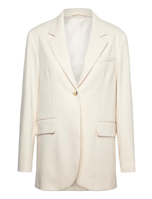 GANT Reg Jersey Blazer GANT Cream