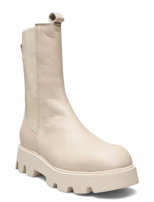 Se Bianco Biageena Chelsea Boot Crust Bianco Cream ved Booztlet