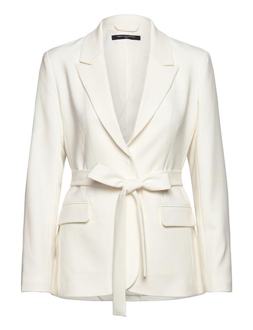 Se French Connection Whisper Belted Blazer French Connection White ved Booztlet