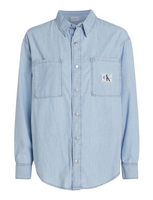 Calvin Klein Jeans Over D Ls Denim Shirt Calvin Klein Jeans Blue