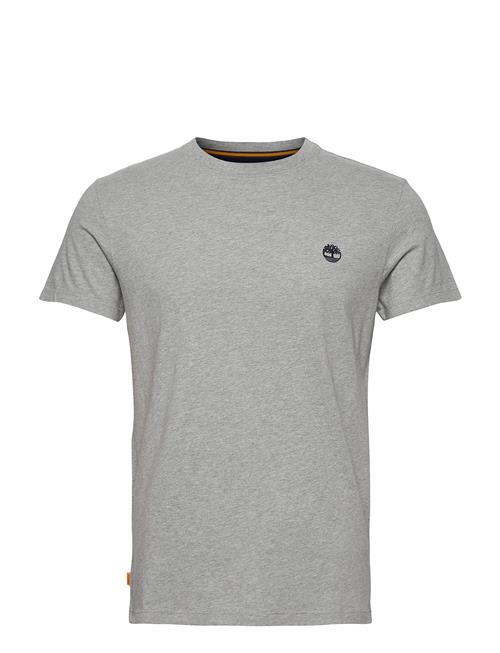 Se Timberland Dunstan River Short Sleeve Tee Medium Grey Heather Timberland Grey ved Booztlet