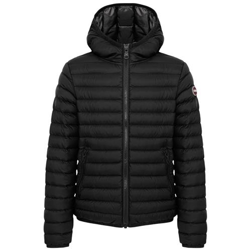 Se Colmar BOY DOWN JACKET BLACK/VULCAN Dreng Ned Jakke Black/Vulcan | Sort | 10 years ved Babyshop