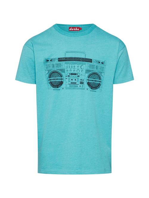 Se Derbe Bluser & t-shirts 'Boombox'  turkis / sort ved About You