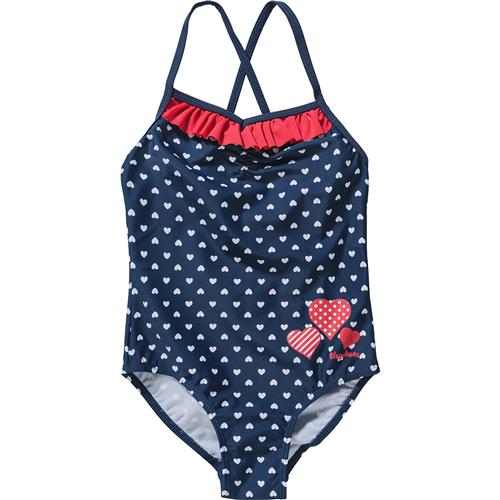 PLAYSHOES Badedragt  navy / rød / hvid