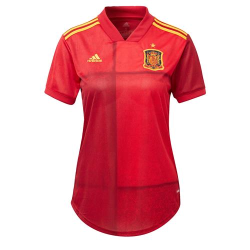 ADIDAS SPORTSWEAR Fodboldtrøje 'FEF Spanien Home EM 2020'  gul / neonrød