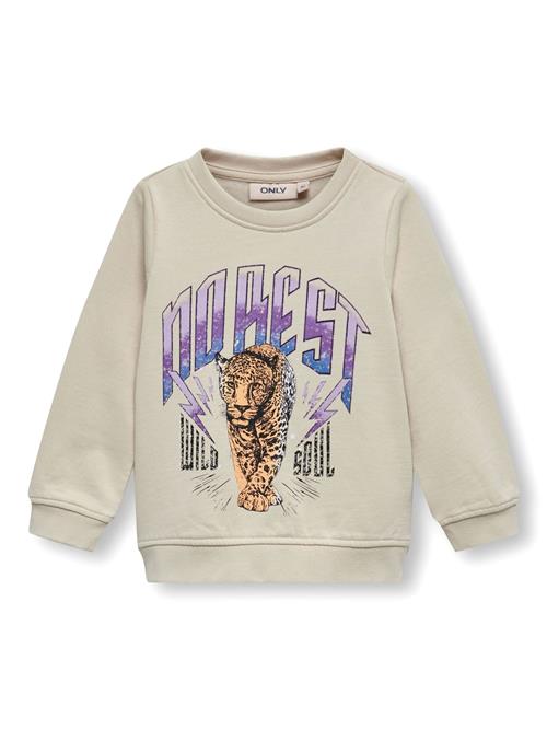 KIDS ONLY Sweatshirt  beige / brun / lilla / sort