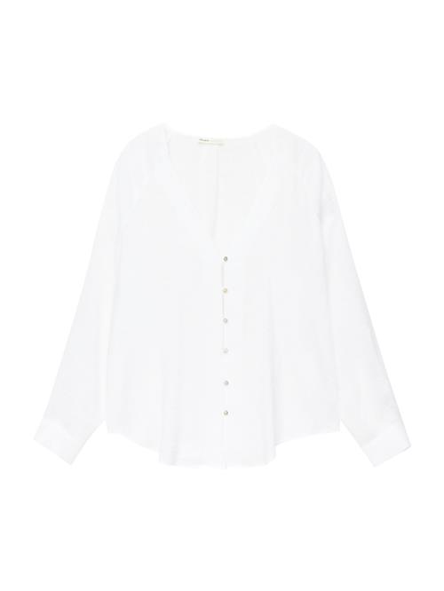 Pull&Bear Bluse  hvid